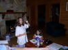 at the cabin in West Virginia 2003