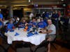 From left: Mark Lewis, Michael Glaser, Gregg Glaser, Bill Forshee, Kevin Lockwood at the Bull Gator BBQ