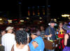 Mass partying at the landing